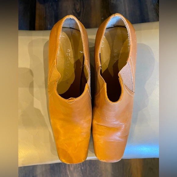 Womens size 8 leather booties - Picture 4 of 4